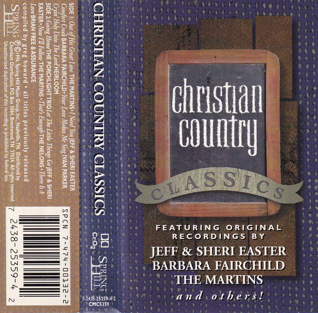 Сборник — Christian Country Classics (1996)